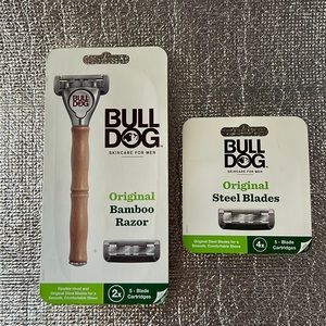 Bull Dog Bamboo Razor & Blades
